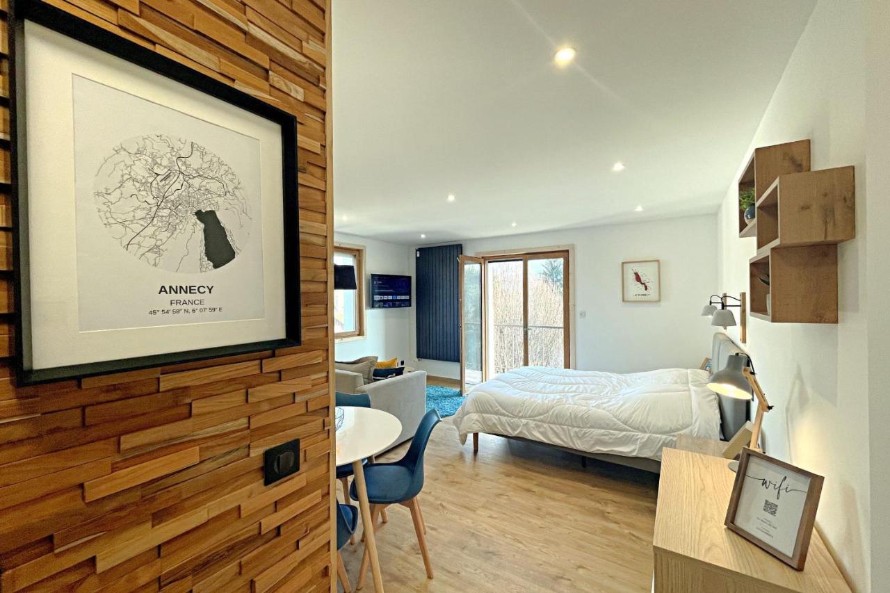 L'Albigny - Lovely Studio - 150 M Beach Annecy Buitenkant foto
